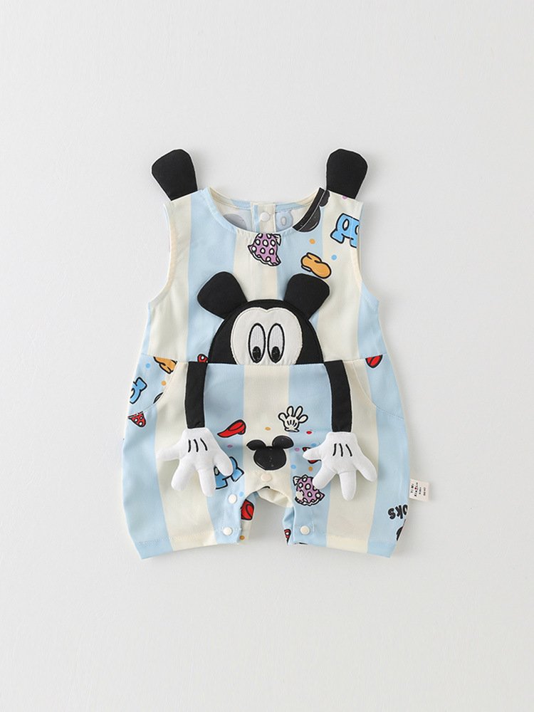 Cute Summer Baby Sleeveless Romper