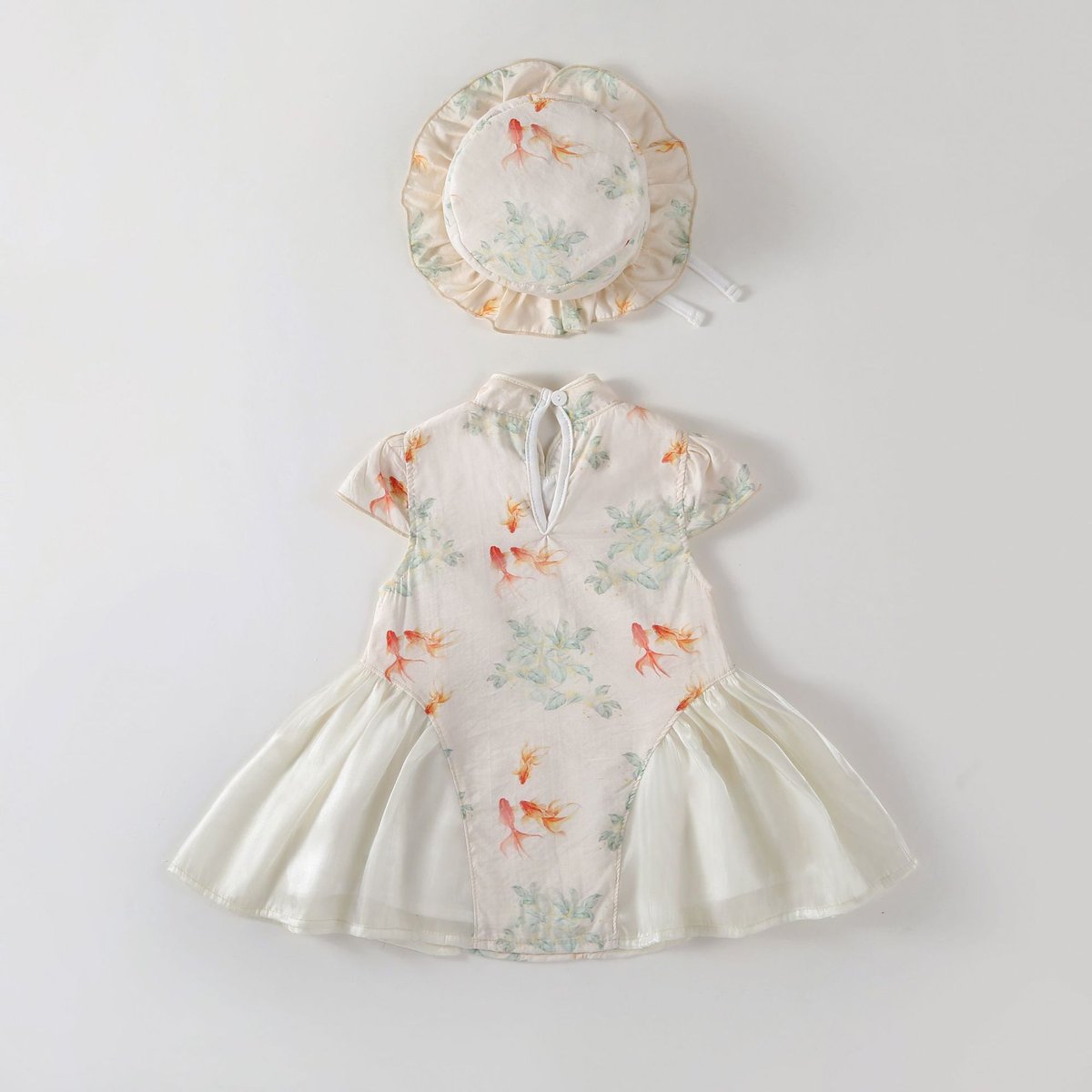 Summer Girls’ Chinese-Style Princess Dress