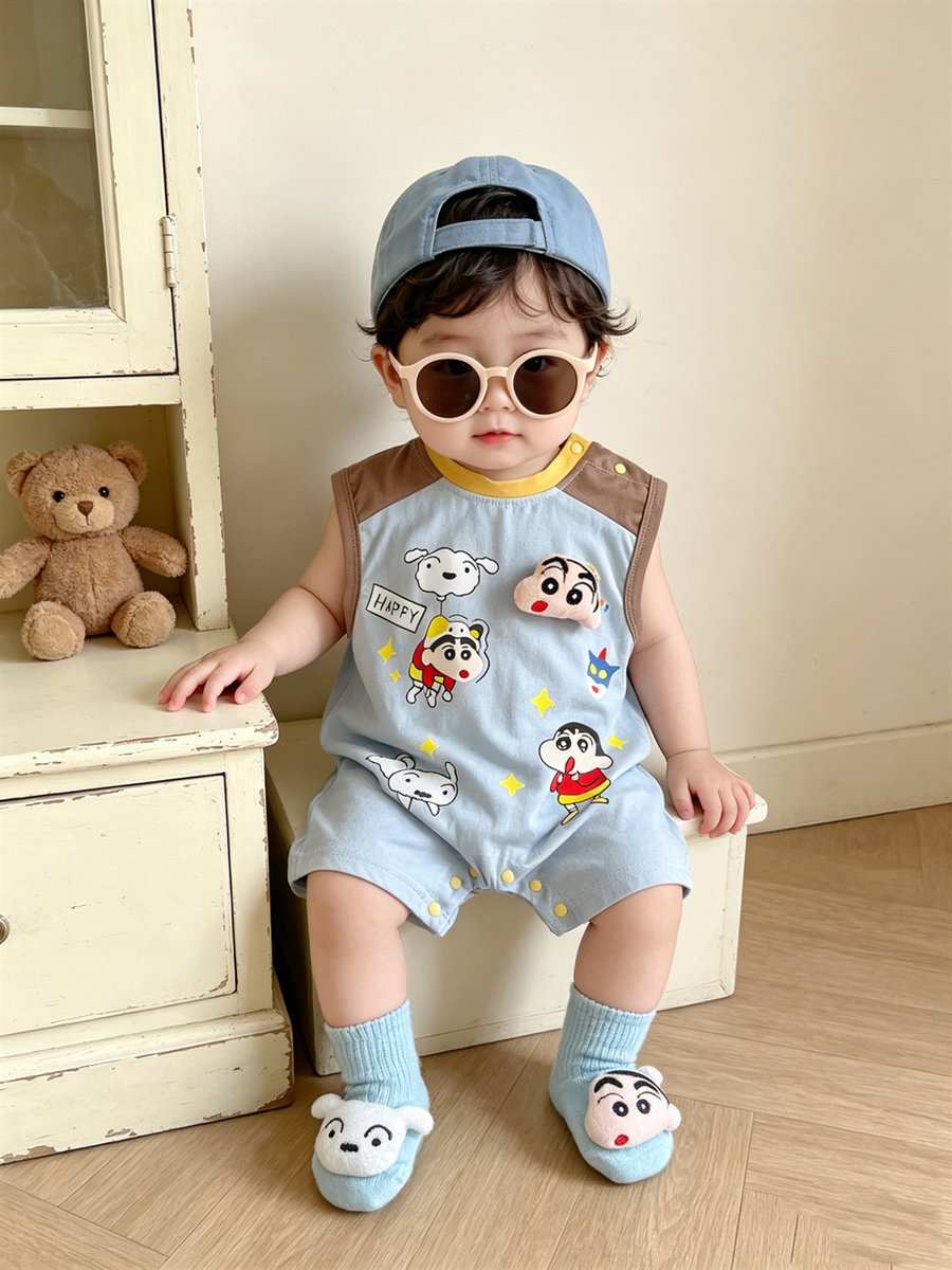 Summer Baby Cotton Sleeveless Romper