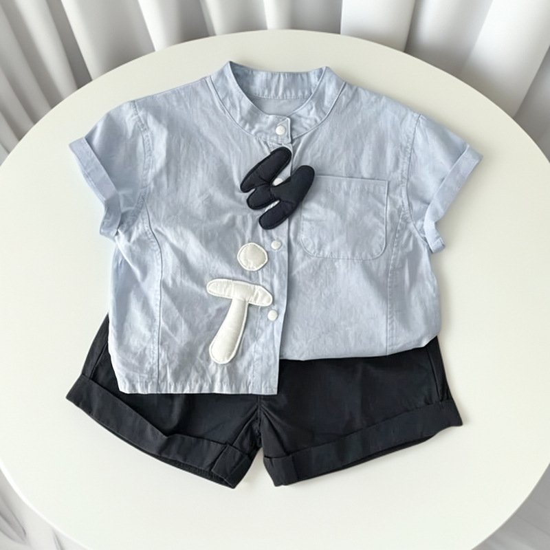 Baby Boy Summer Shirt & Shorts Set