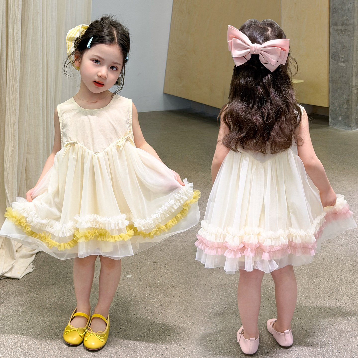 Girls' Sleeveless Dress