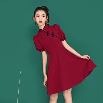 Plus size cheongsam
