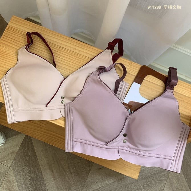 Bras Thin Breast-feeding Bra for Pregnant Women Without Steel Ring