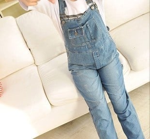 Sling pregnant women pants cowboy pregnant women trousers