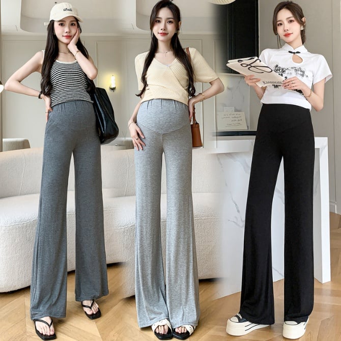 Maternity Modal Flare Pants