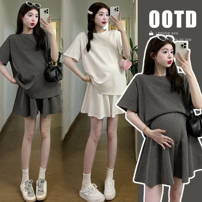 Maternity leisure/sport two-piece set"