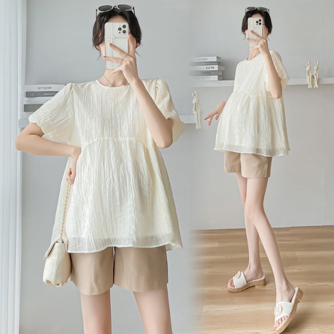 Maternity summer outfit set