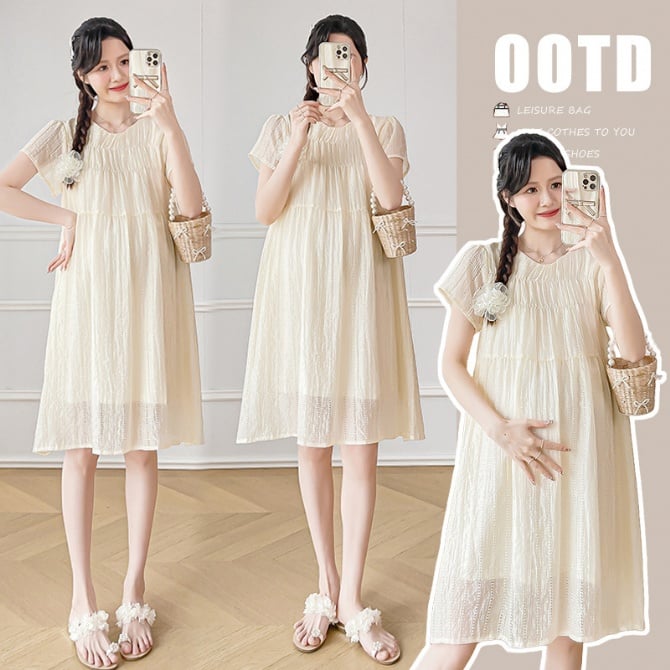 Maternity Chiffon Dress