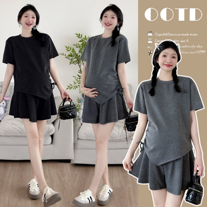 Maternity two-piece set