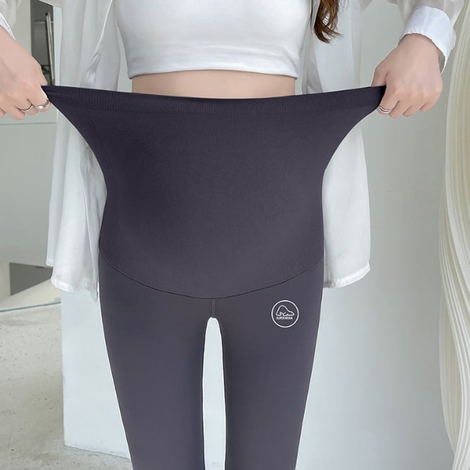 Pregnancy Honeycomb Belly Support Shark Pants