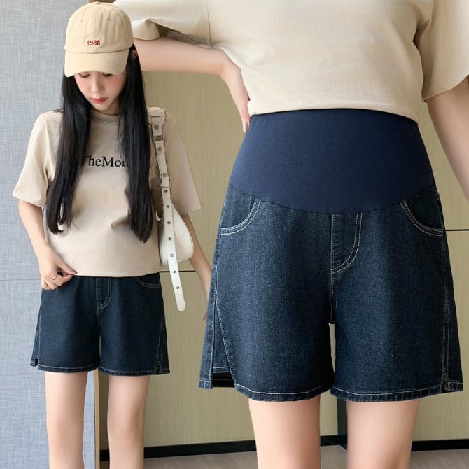 Maternity Denim Shorts