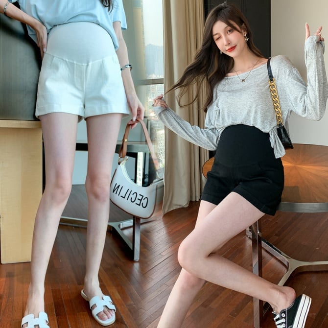 Maternity shorts
