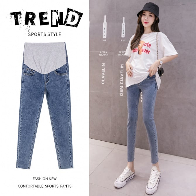 Skinny maternity jeans