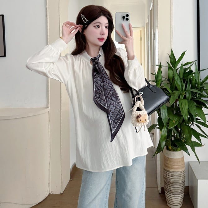 Maternity blouse