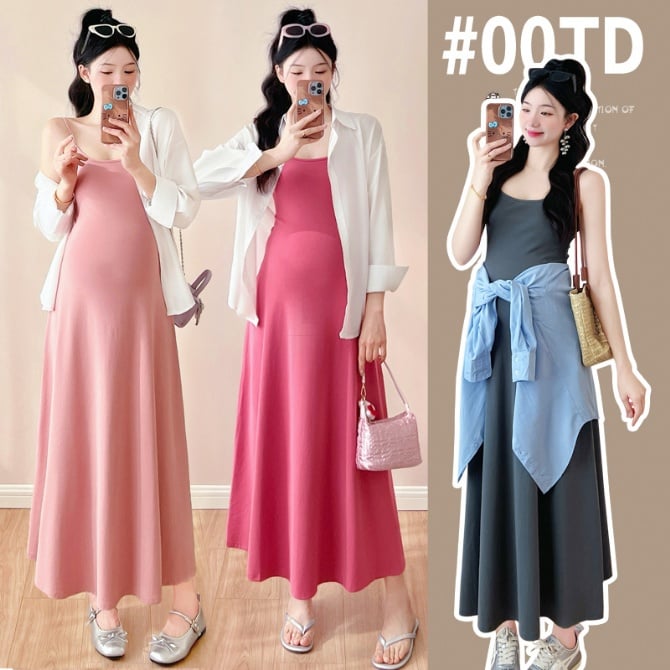 Maternity Camisole Dress Set