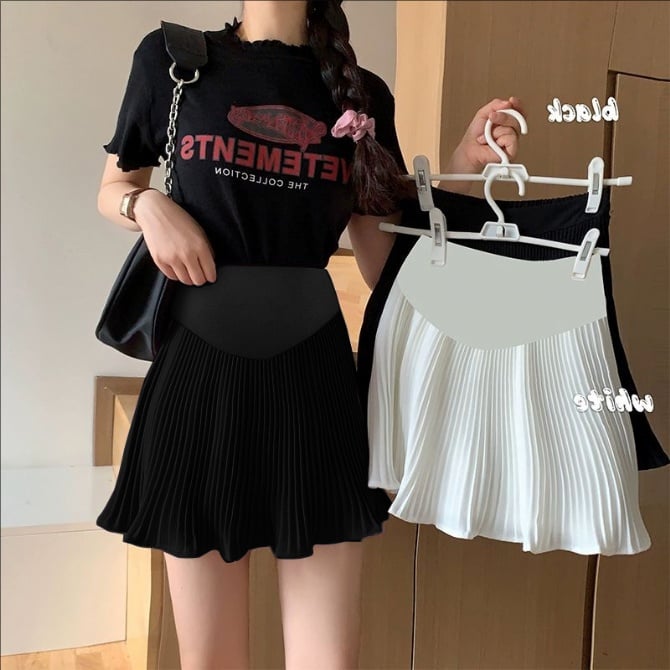 Maternity Chiffon Skirt