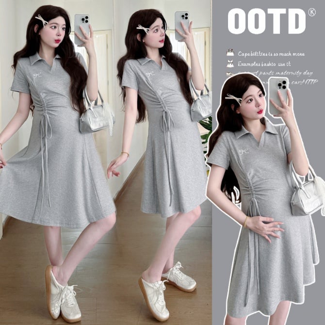 Maternity Wear Summer New Fashionable Petite Dress