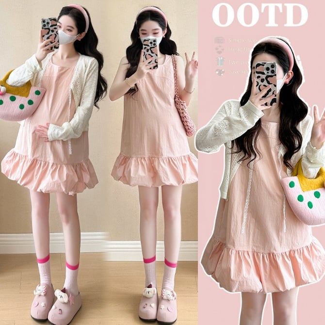 Maternity Wear Summer Petite Dress Suit