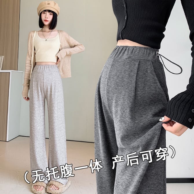 Maternity Wide-Leg Pants