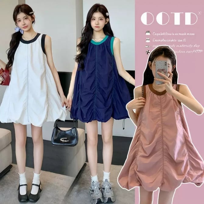 Maternity Babydoll Dress