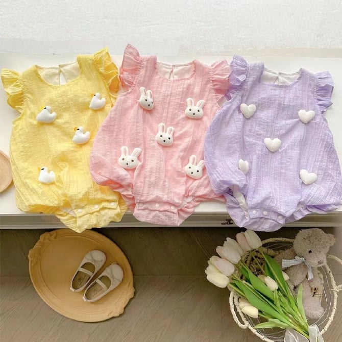Baby Girl Romper