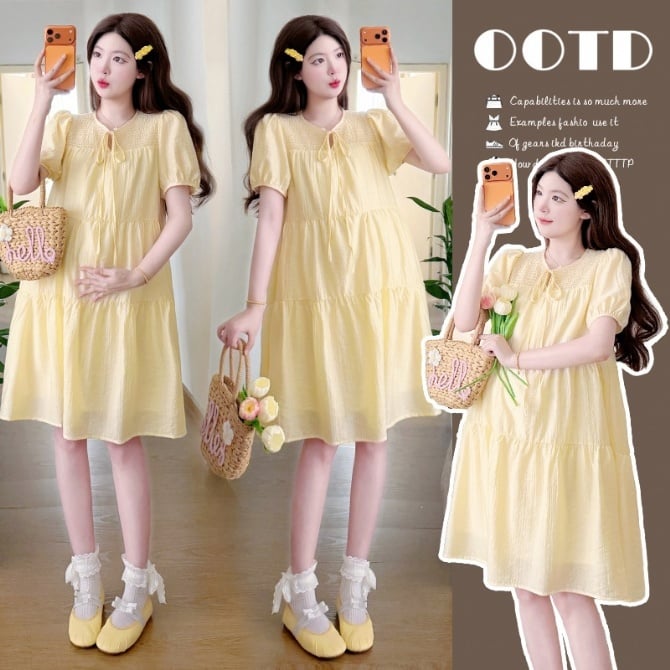Maternity Dress – Simple & Comfortable Lazy Style