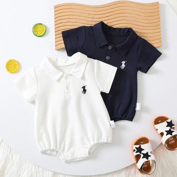Cute Baby Boy Summer Romper