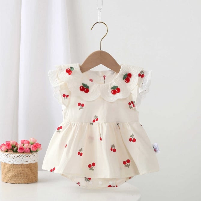 Cute Summer Baby Girl Romper