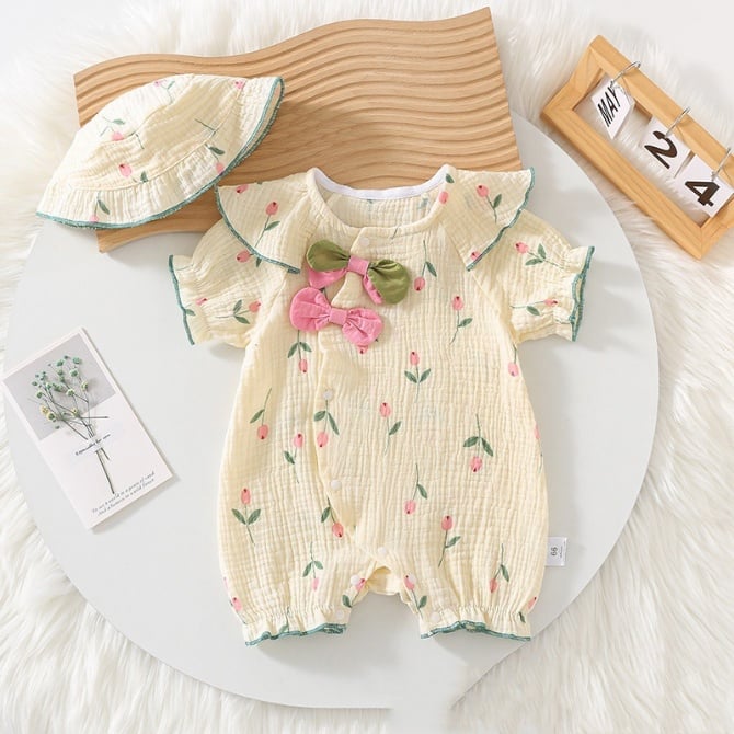 Cute Baby Girl Summer Dress Romper