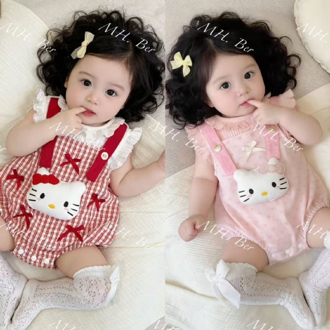 Cute Summer Romper Set for Baby Girls